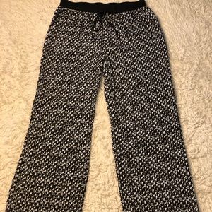 Drawstring Wide Leg Pant